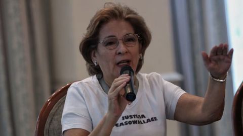Isabel Miranda de Wallace lamenta liberación de Brenda Quevedo