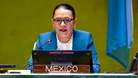 México pide a la ONU atender tráfico internacional de armas de fuego