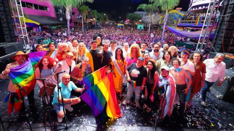 Celebran la Marcha del Orgullo LGBTTTQA+ en Tijuana