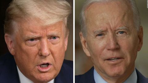 Trump insulta a Biden y Harris: 'es un montón de basura'