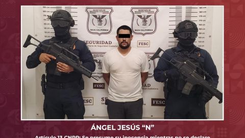 Detienen a involucrado en homicidio de extranjeros en Ensenada