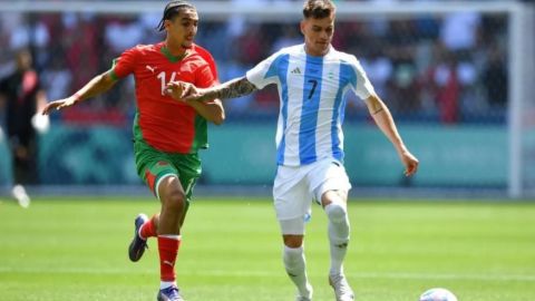 Argentina rescata empate ante Marruecos en polémico debut en Juegos Olímpicos