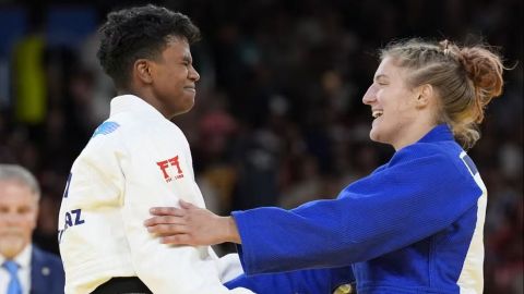 La mexicana Prisca Awiti hace historia y gana plata en judo en París 2024