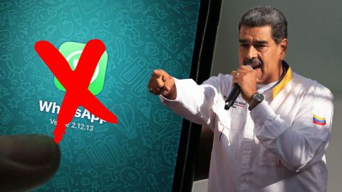 Nicolás Maduro rompe relaciones... con Whatsapp