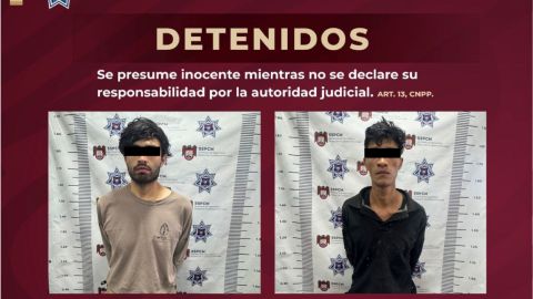 Detienen a sujetos armados con chalecos balísticos tras robo