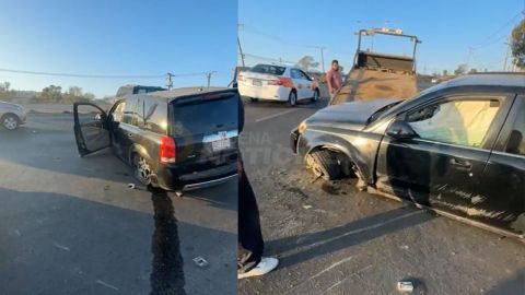 Accidente automovilístico en la carretera Rosarito-Tijuana deja un lesionado