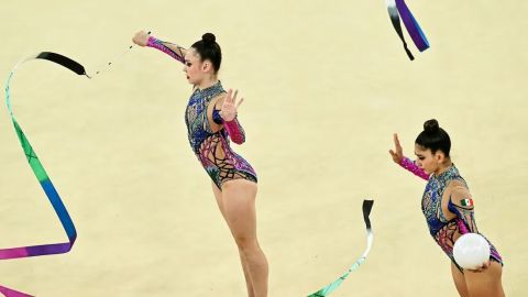 Equipo mexicano de Gimnasia Rítmica hace espectacular debut en Juegos Olímpicos