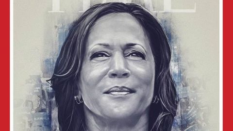 Kamala Harris es portada de Time y la revista destaca que es 'su momento'