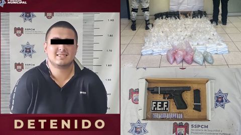 Detienen a sujeto con casi 100 kilos de droga en Tijuana