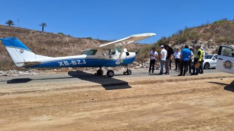 Sin afectaciones por aterrizaje de avioneta: Protección Civil Tijuana