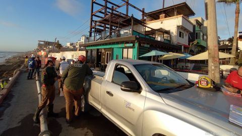 Colapsa cafetería en Playas de Tijuana