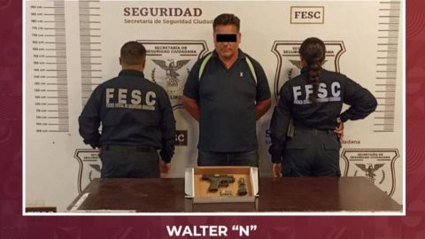 Detienen a integrante de un grupo criminal en la colonia La Joya