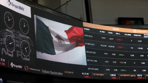 Bolsa mexicana sube después de tres jornadas de pérdidas