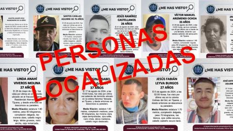 FGE localiza a nueve personas reportadas como desaparecidas