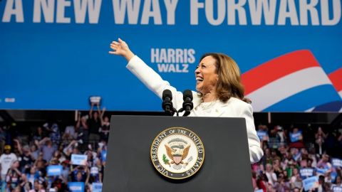 Kamala Harris apuesta por el Mes de la Herencia Hispana