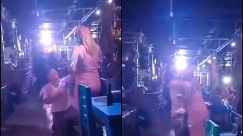 ¡Como de película! Hombre pide matrimonio a bailarina exótica en bar de Tabasco