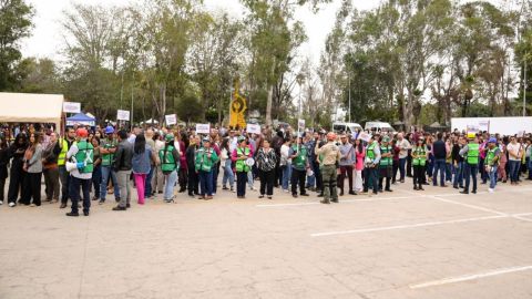 Realizan simulacro de sismo en Palacio Municipal de Tijuana