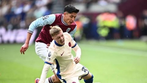 Edson Álvarez y el West Ham caen ante el Chelsea en la Premier League