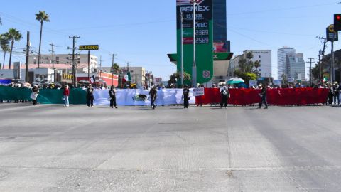 FOTOS: Trabajadores del Poder Judicial bloquean vialidad en protesta por Reforma