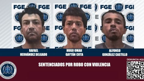 Tres hombres reciben sentencia por robo con violencia en Tijuana