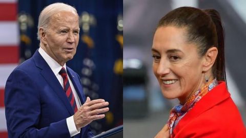 Sheinbaum habla con Biden como presidenta por primera vez