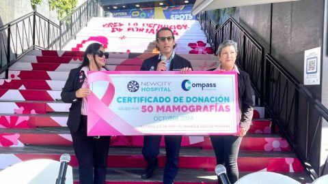 Recibe 'Mujeres por Mujeres' donación de 50 mamografías