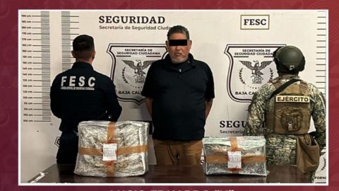 Confiscan más de 38 kilos de droga en Tijuana