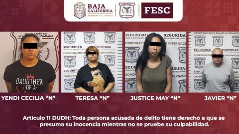 Capturan a cuatro fugitivos en Baja California