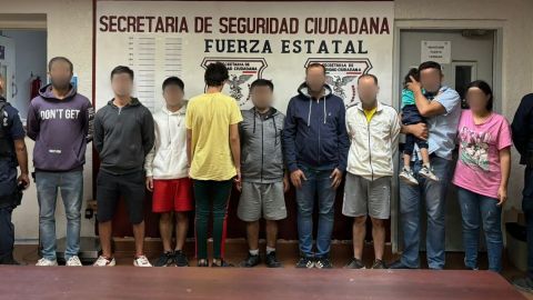 Rescatan a 10 migrantes que estaban privadas de su libertad en Mexicali