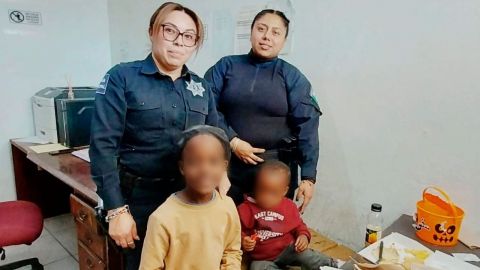 Policía Municipal de Tecate brinda apoyo a familia de Camerún