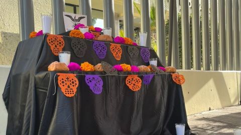 Pronunciamiento en Altar de Muertos por la Reforma Judicial