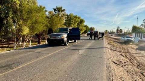 Policía Municipal de Mexicali frustra intento de secuestro de migrantes