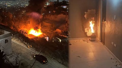 Tres viviendas afectadas por incendio y un hombre lesionado tras explosión