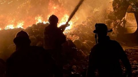 Alertan por incendio en Tecate