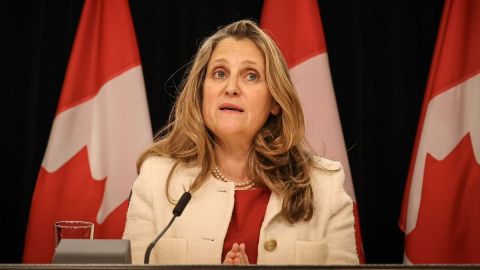 Renuncia viceprimera ministra de Canadá por desacuerdo con Justin Trudeau