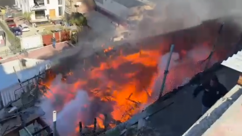 Hombre con quemaduras y viviendas con daños: incidentes que atendió Bomberos