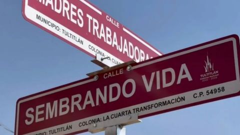 Calles de Tultitlán reciben nombres alusivos a la Cuarta Transformación