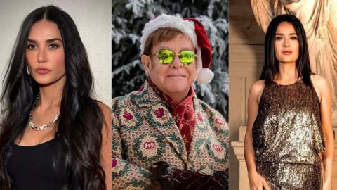 Elton John y Salma Hayek figuran entre los presentadores de los Globos de Oro
