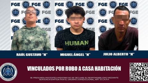 Quedan en prisión preventiva tres imputados por robo a viviendas