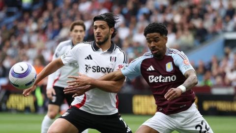 Raúl Jiménez y Fulham caen ante el Aston Villa en la Premier League