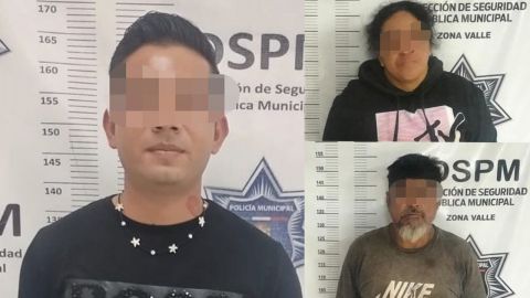Policía Municipal detiene a tres personas por robo de vehículos en Mexicali