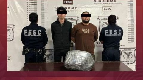 Incautan casi 12 kilogramos de metanfetamina en intervención policiaca