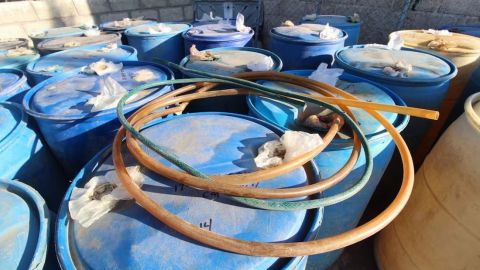 Aseguran 880 mil litros de huachicol en Tabasco