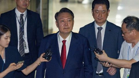 Detienen de nuevo al expresidente de Corea del Sur por decreto de ley marcial