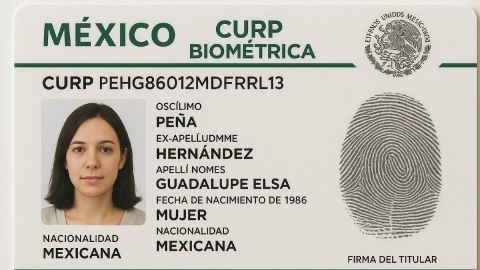 CURP biométrica será obligatoria: publican decreto