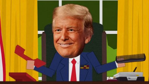 Casa Blanca arremete por sátira contra Trump en 'South Park'