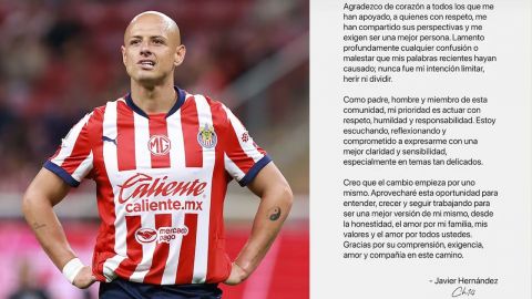 'Chicharito' se disculpa tras polémica por declaraciones