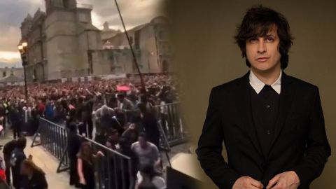 Lanzan botellas en show de Siddhartha por zona exclusiva en evento gratuito