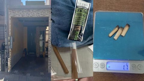 Cateo en Colinas de la Presa deja decomiso de droga y arma de fuego