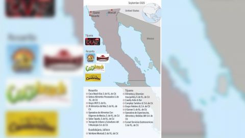 Empresas con sede en Rosarito y Tijuana usadas en lavado del Cártel de Sinaloa